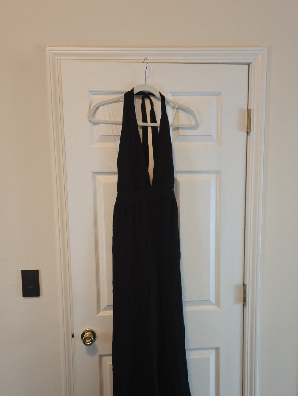 wild fable Black Halter Jumpsuit